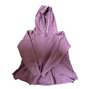 Pilcro Anthropologie Hoodie MP Peplum Boho